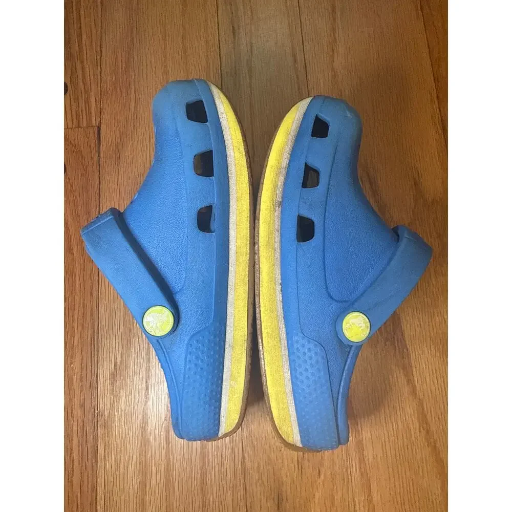 Crocs Classic Clogs Toddler C8/C9 Blue Slip On Shoes Kids Water Play